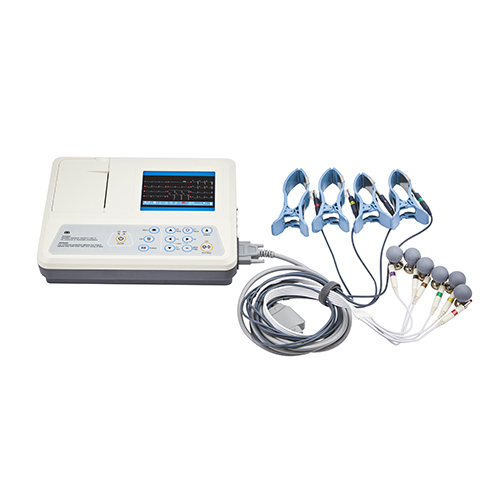3 three channel 12 leads ECG EKG Monitor machine-5