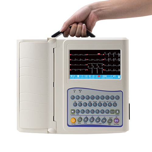 12 channel 12 leads ECG EKG monitor machine-4