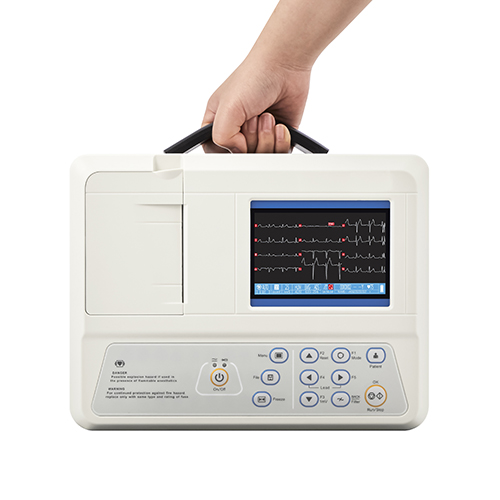 3 three channel 12 leads ECG EKG Monitor machine-4