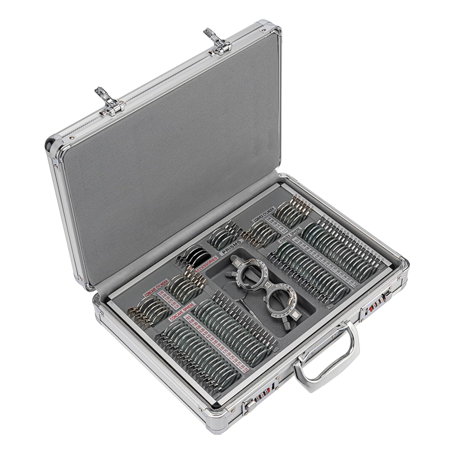 Kit de Lentes 104 Piezas Estuche de Aluminio Anillo Met&aacute;lico-0