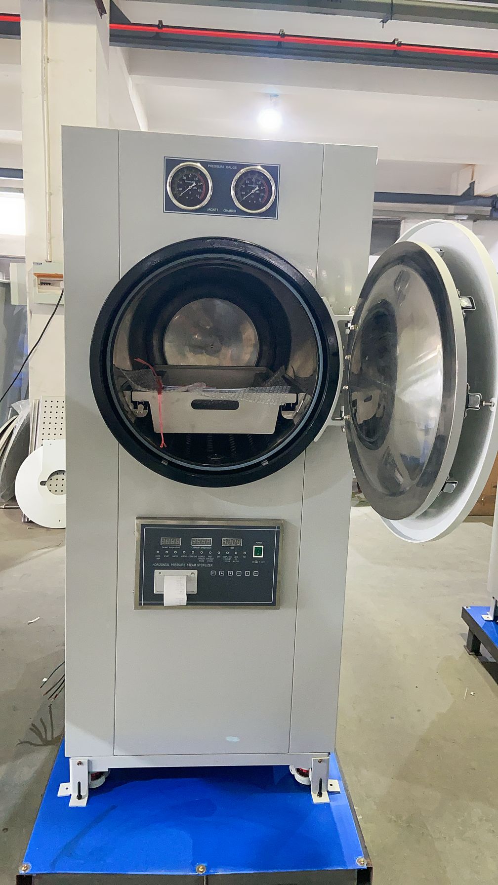 Horizontal Cylindrical Pressure Steam Sterilizer-4