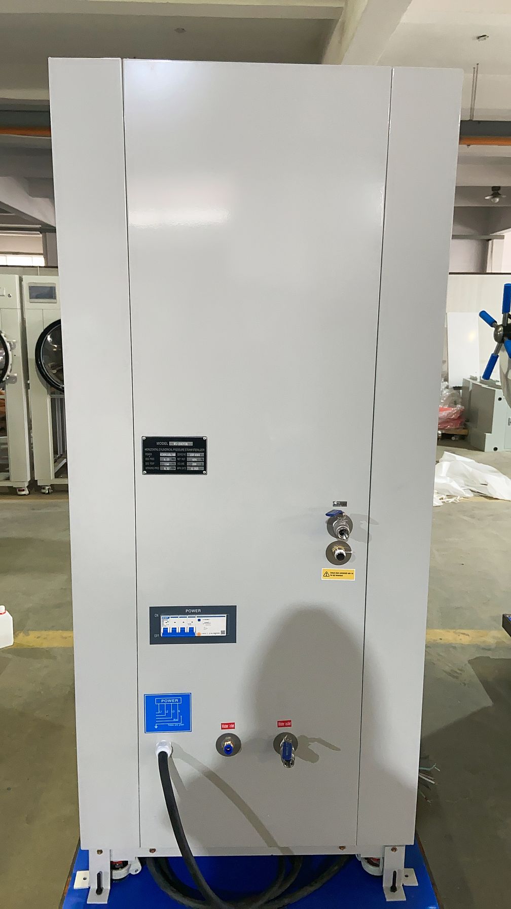 Horizontal Cylindrical Pressure Steam Sterilizer-3