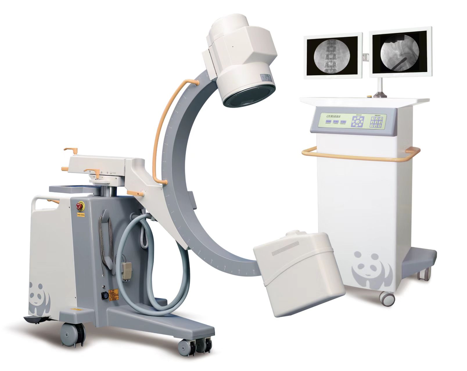 3.5Kw 70mA High frequency Mobile X-ray C-arm  Machine 