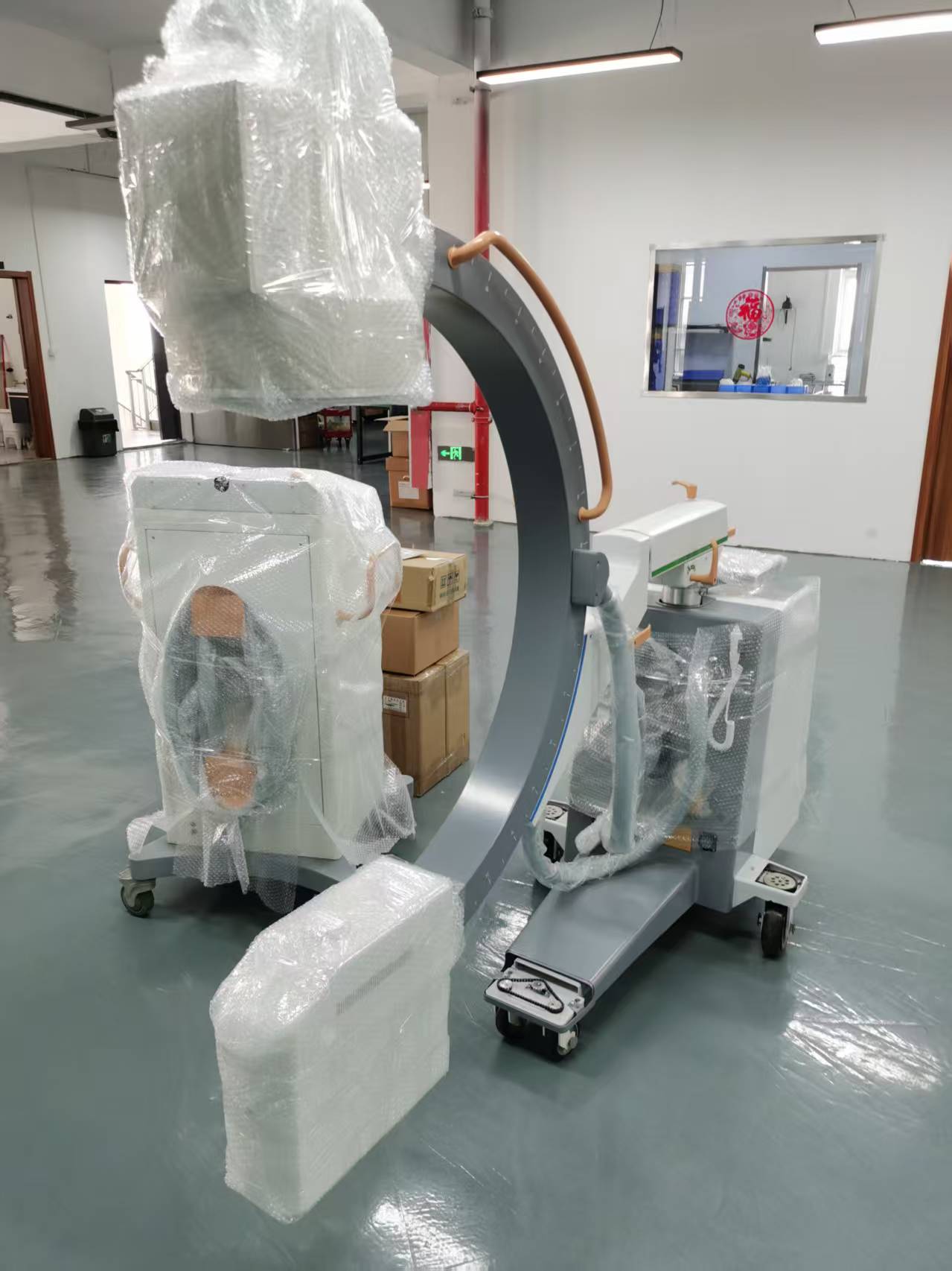 3.5Kw 70mA High frequency Mobile X-ray C-arm  Machine -1
