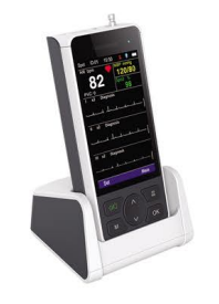 Handheld pulse oximeter (blood pressure+blood oxygen+body temperature)