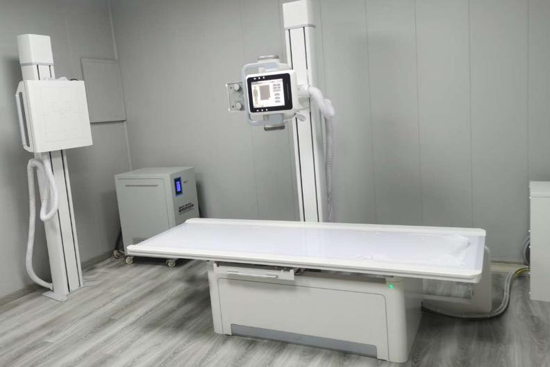 50KW 630mA Dual-column 4-dimensional flatbed DR (Digital Radiography) Xray Machine -2