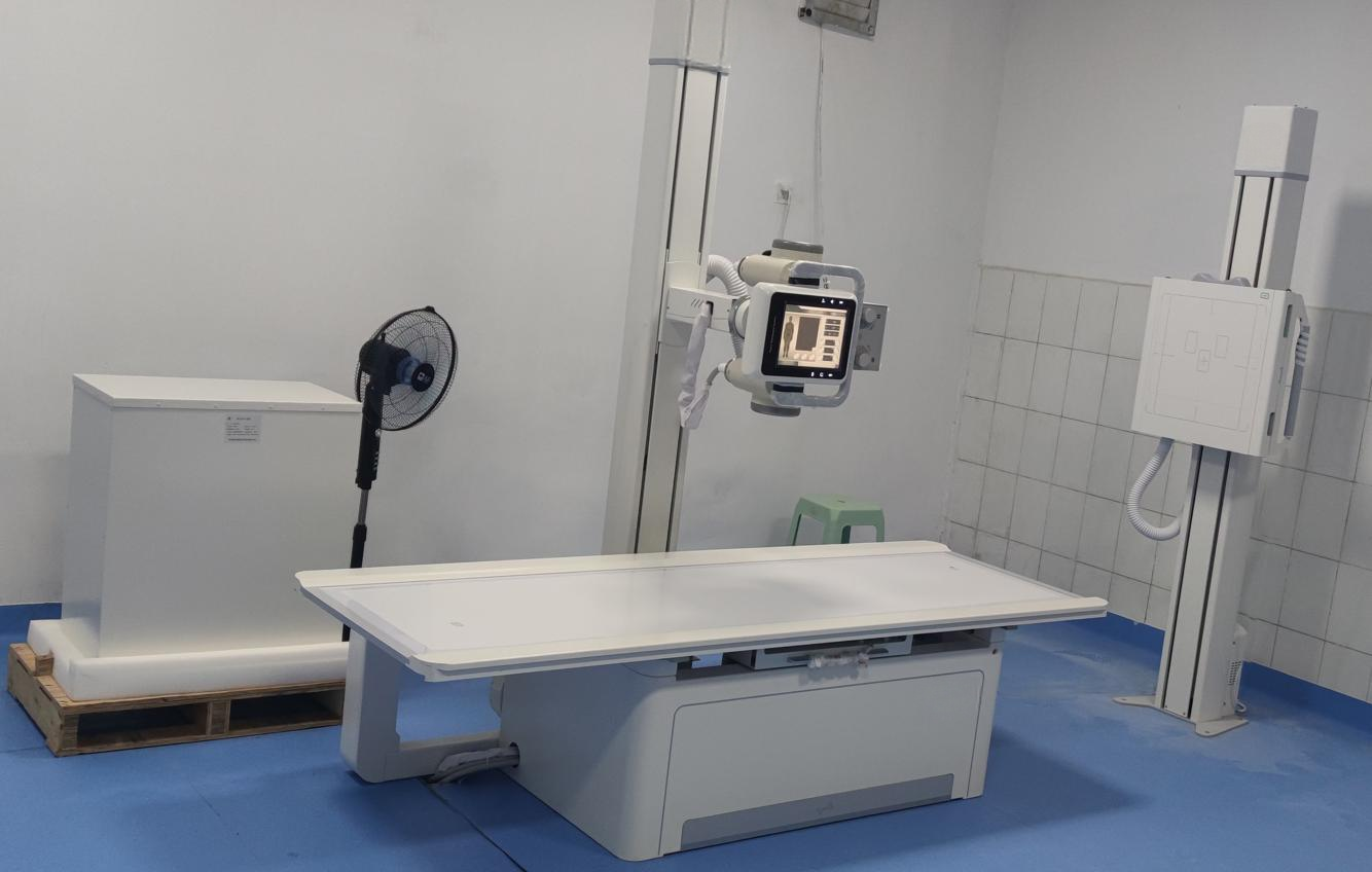 50KW 630mA Dual-column 4-dimensional flatbed DR (Digital Radiography) Xray Machine -1