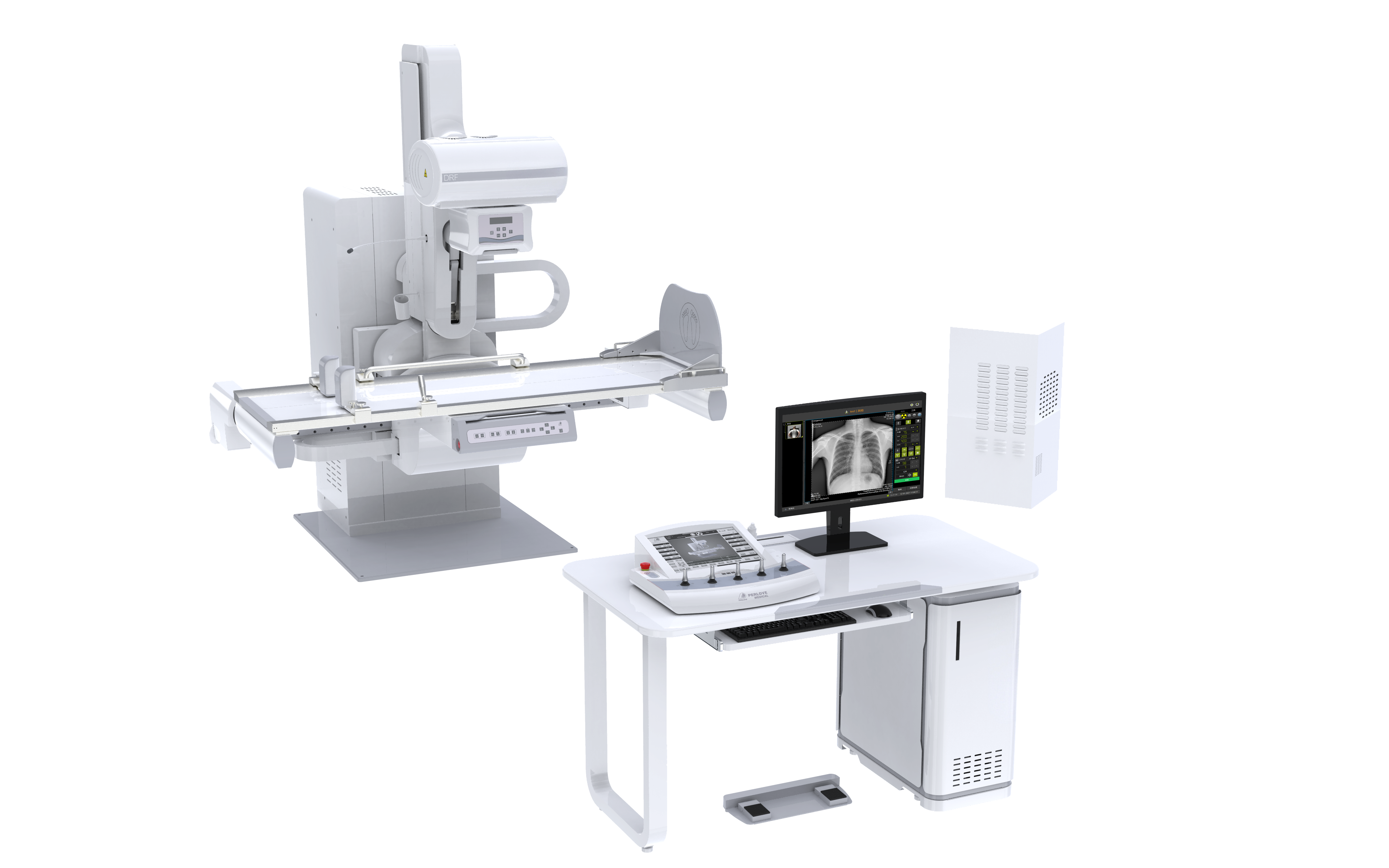 All-In-One Digital radiography and Digital fluoroscopy machine 