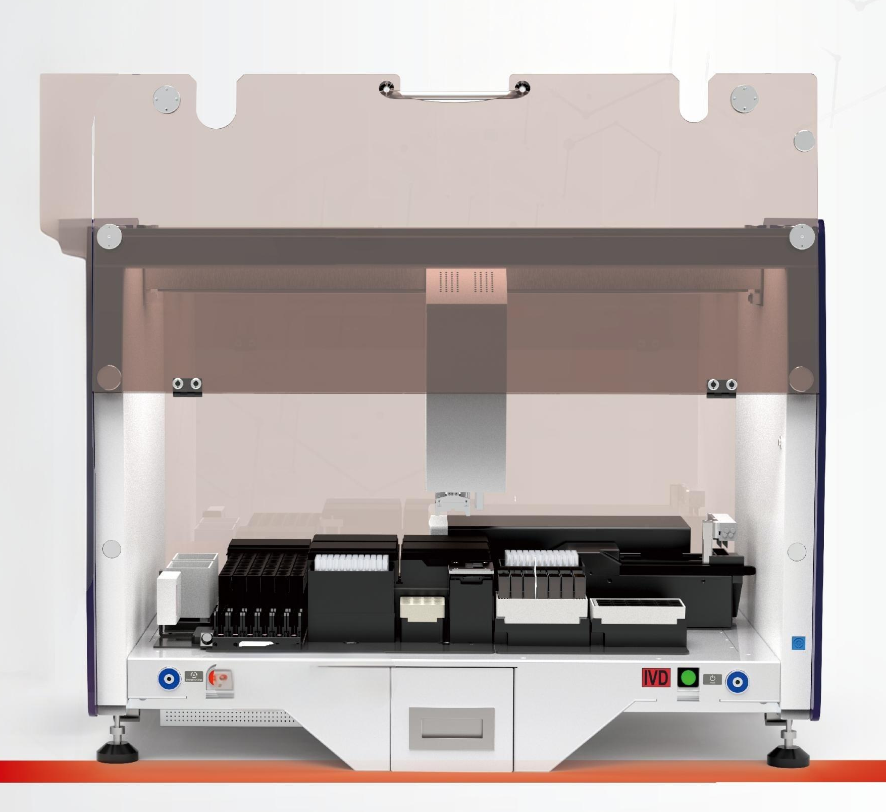Fully automated enzyme immunoassay open system