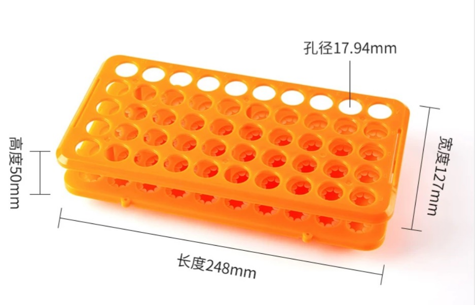Plastic test tube rack-0