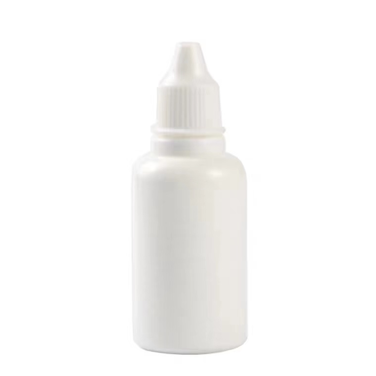 Milky white bottle 20ml, 100pcs/bag-0
