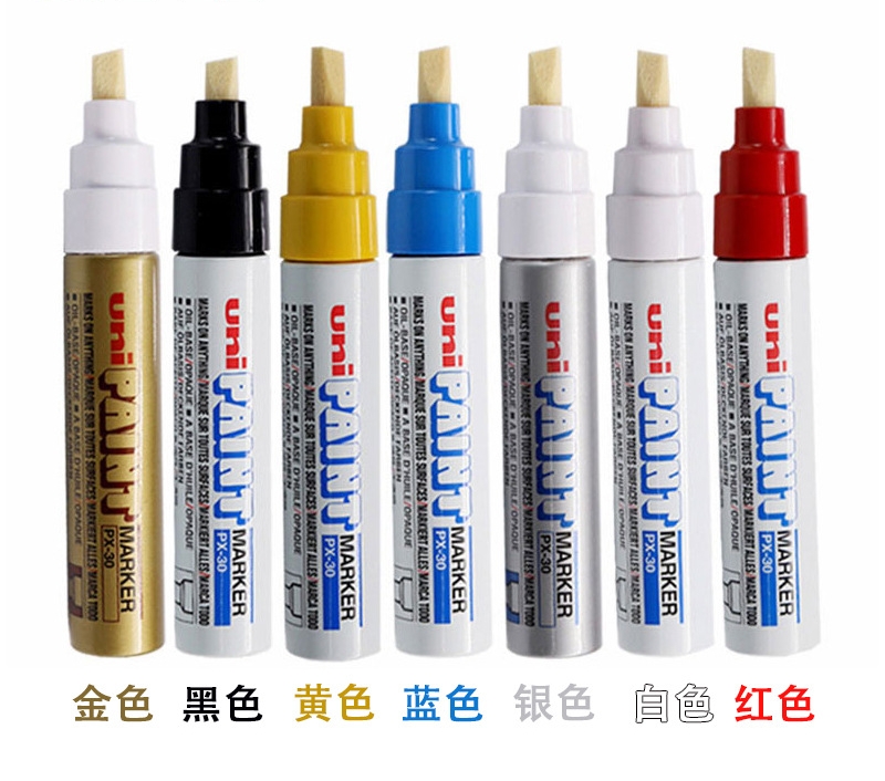 Oblique tip paint pen-0