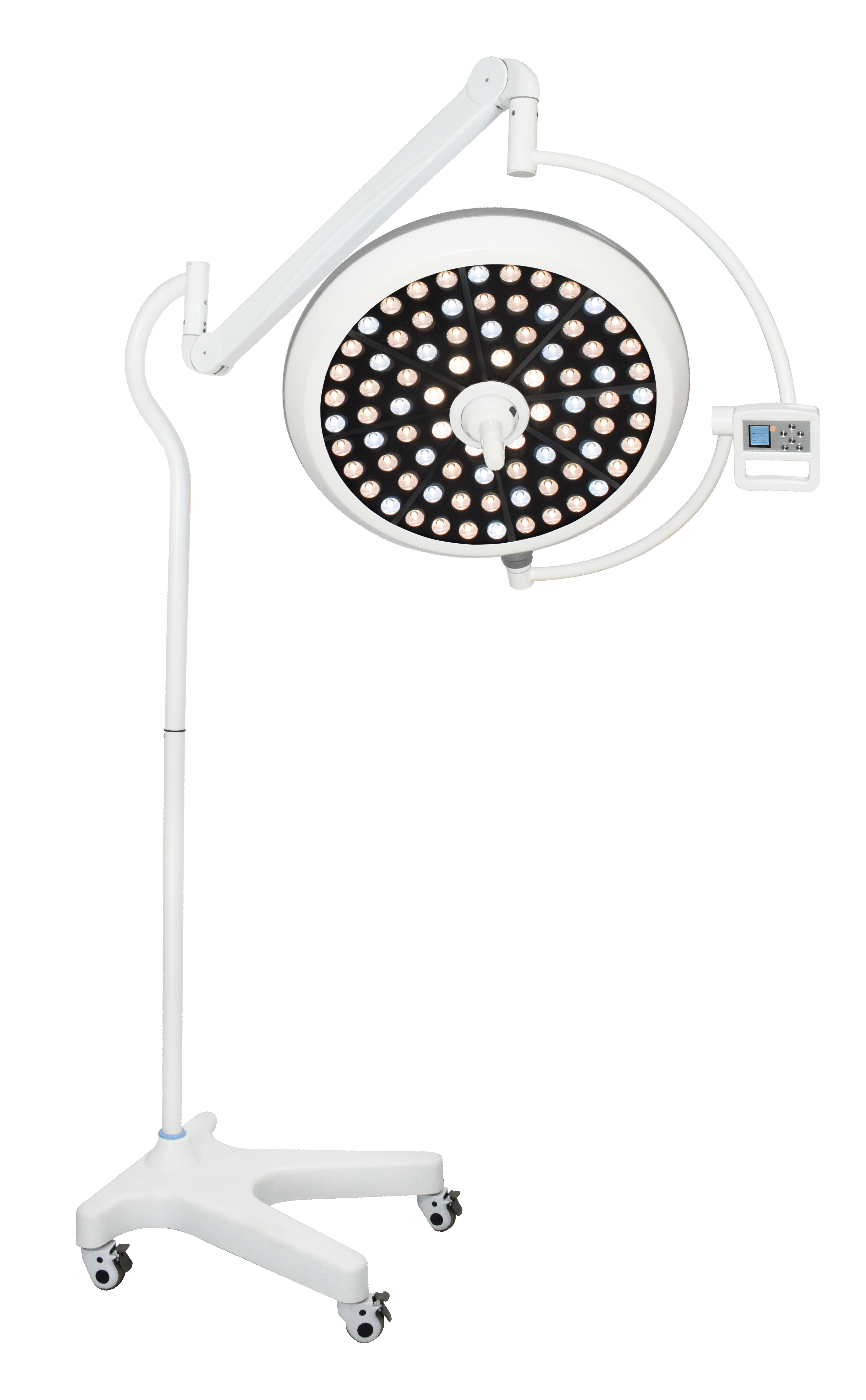 L&aacute;mpara quir&uacute;rgica sin sombras LED de p&eacute;talos ultra-delgados de cabeza &uacute;nica m&oacute;vil 700-0