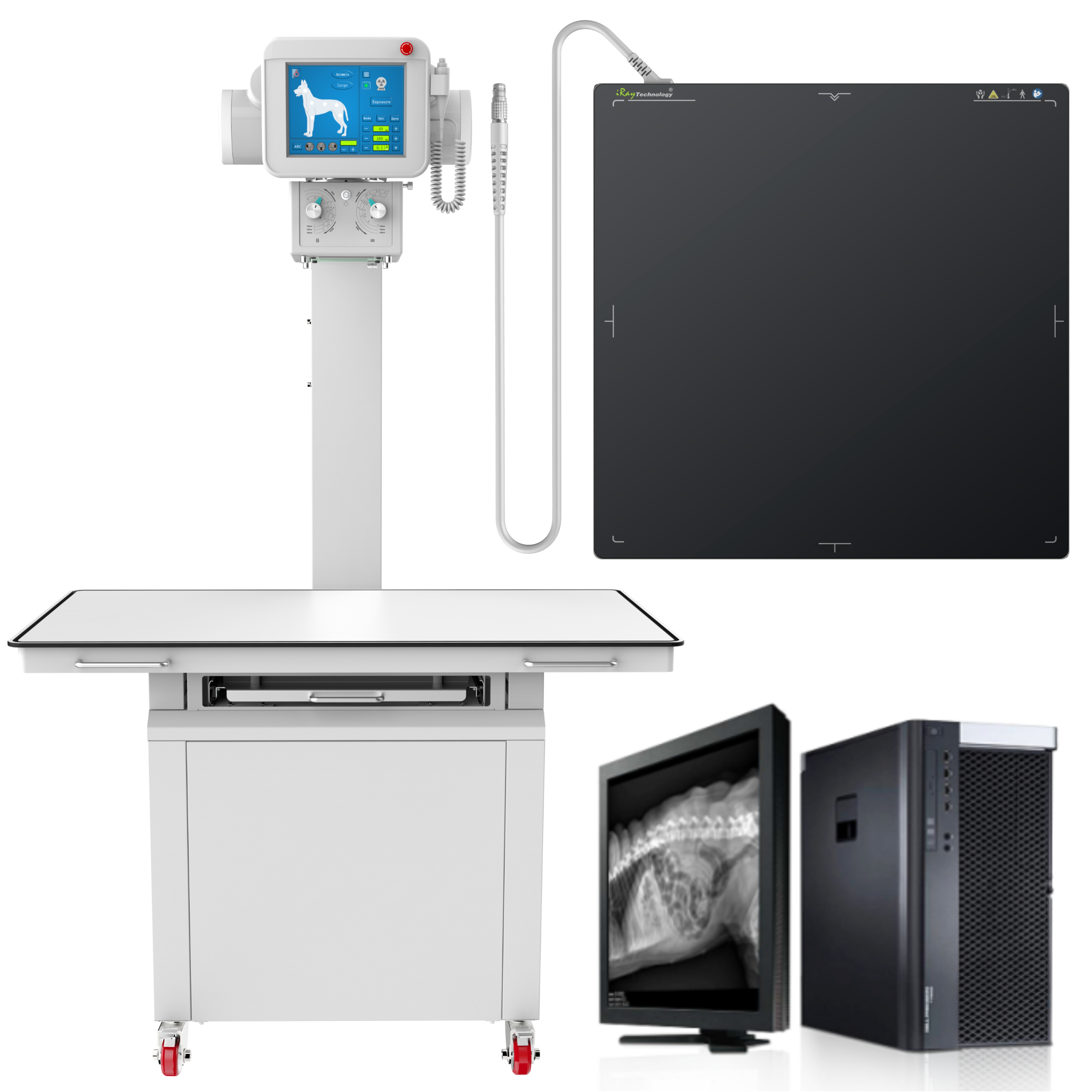M&aacute;quina de rayos X DR port&aacute;til digital para humanos-0