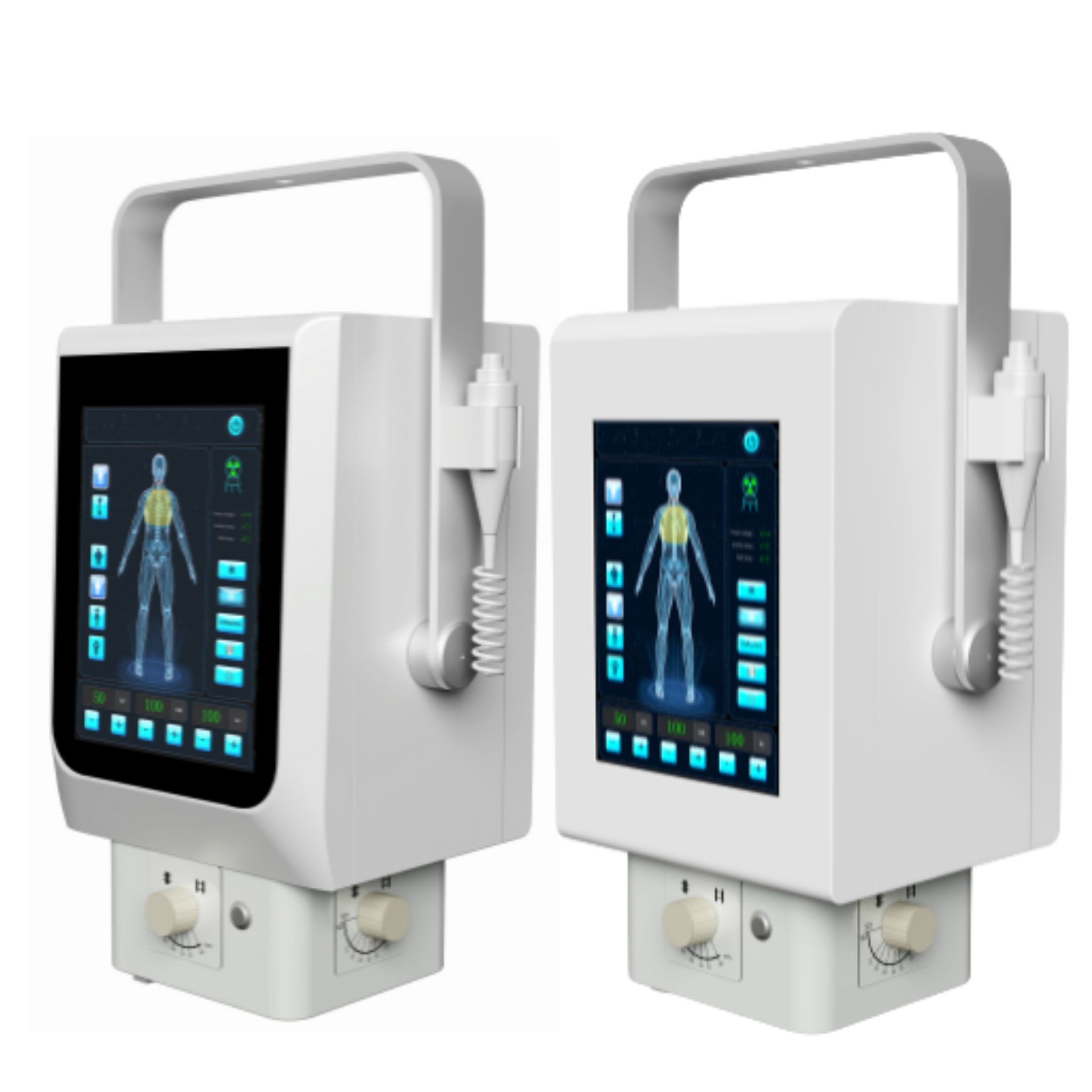 Portable X-ray Machine 8kW 160mA 220V (10.4-inch LCD Control)-0