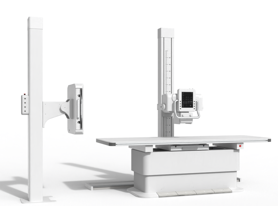 Dual-Column Dynamic DR System (50kW, Automatic Tracking + Electric Lifting Bed)-0