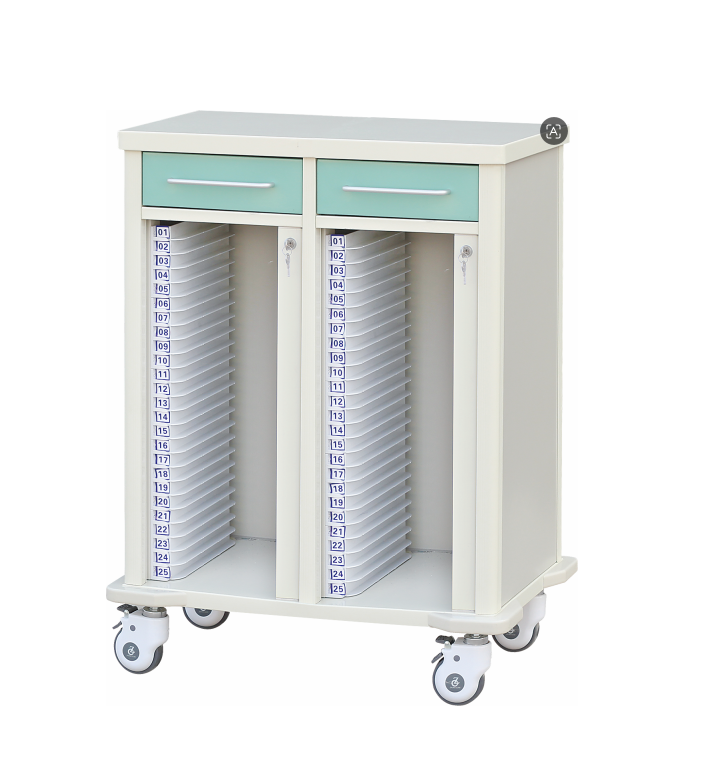 ABS Medical Record Trolley-2