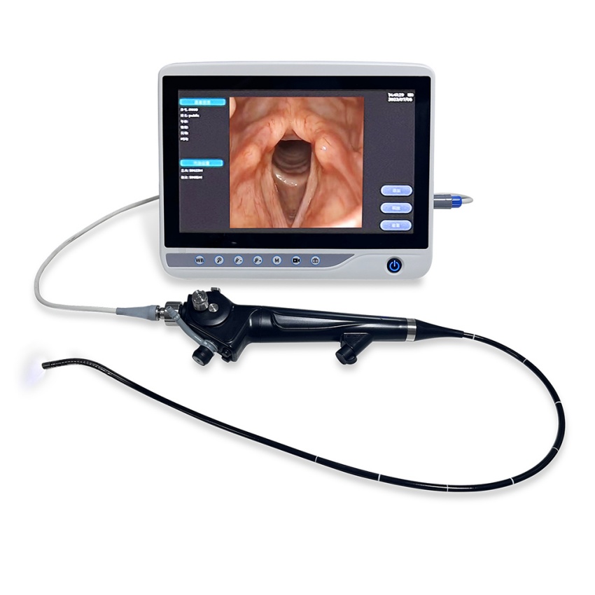 Broncoscopio electr&oacute;nico, endoscopio flexible para intubaci&oacute;n visual-0