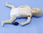 Infant CPR mannequin without electronic function