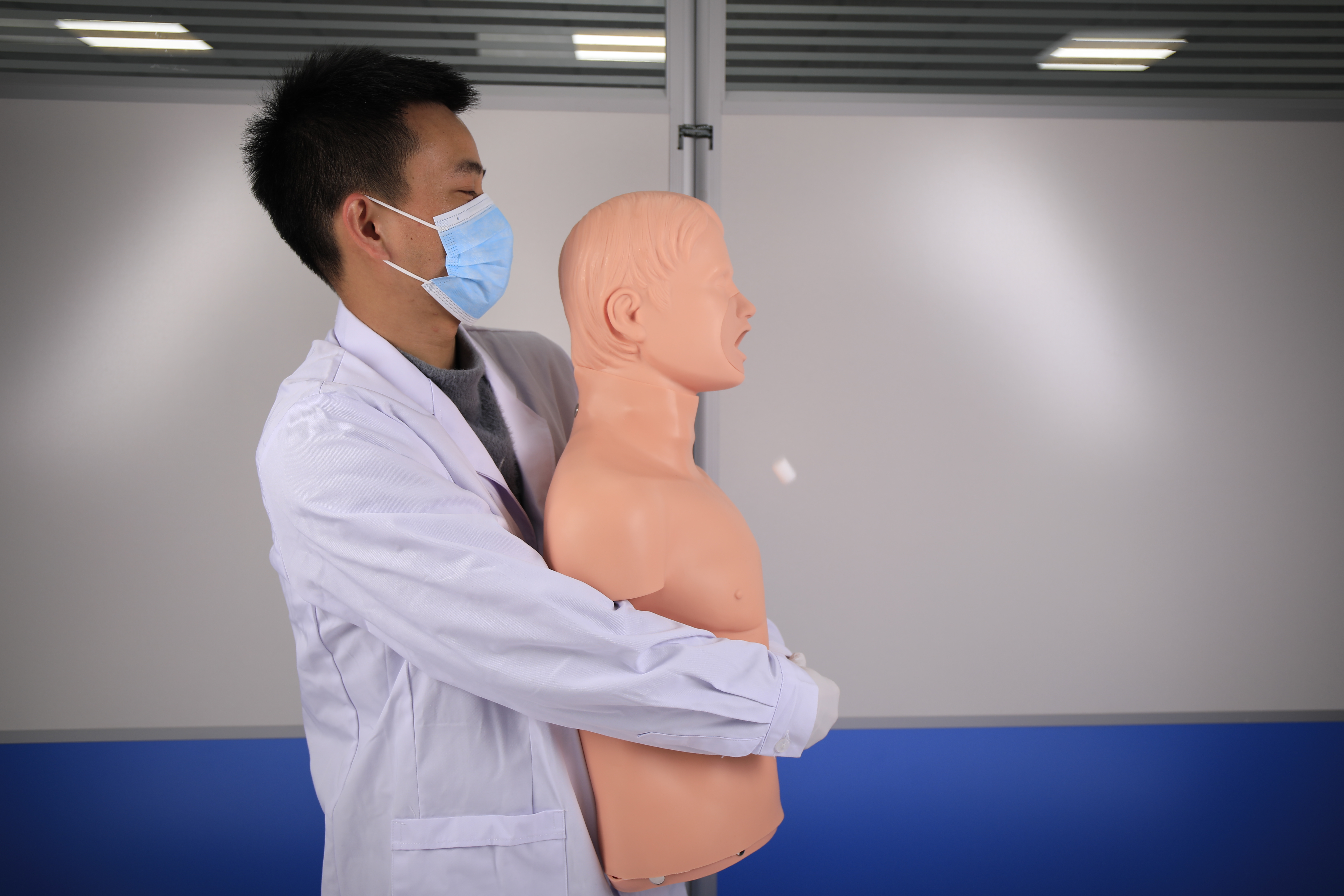 Adult Choking and CPR Training Model-3