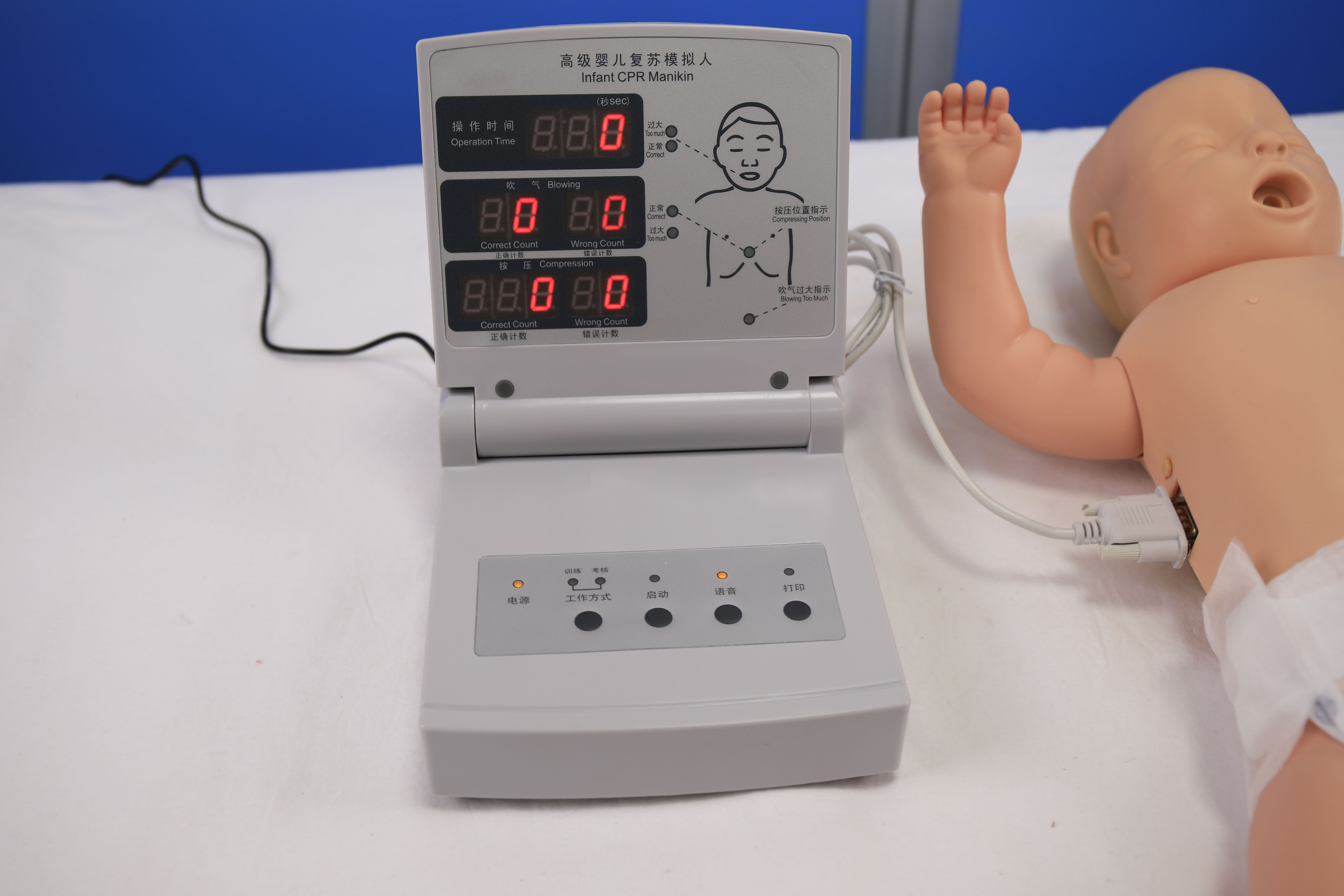 Advanced Computerized Infant CPR Mannequin-3