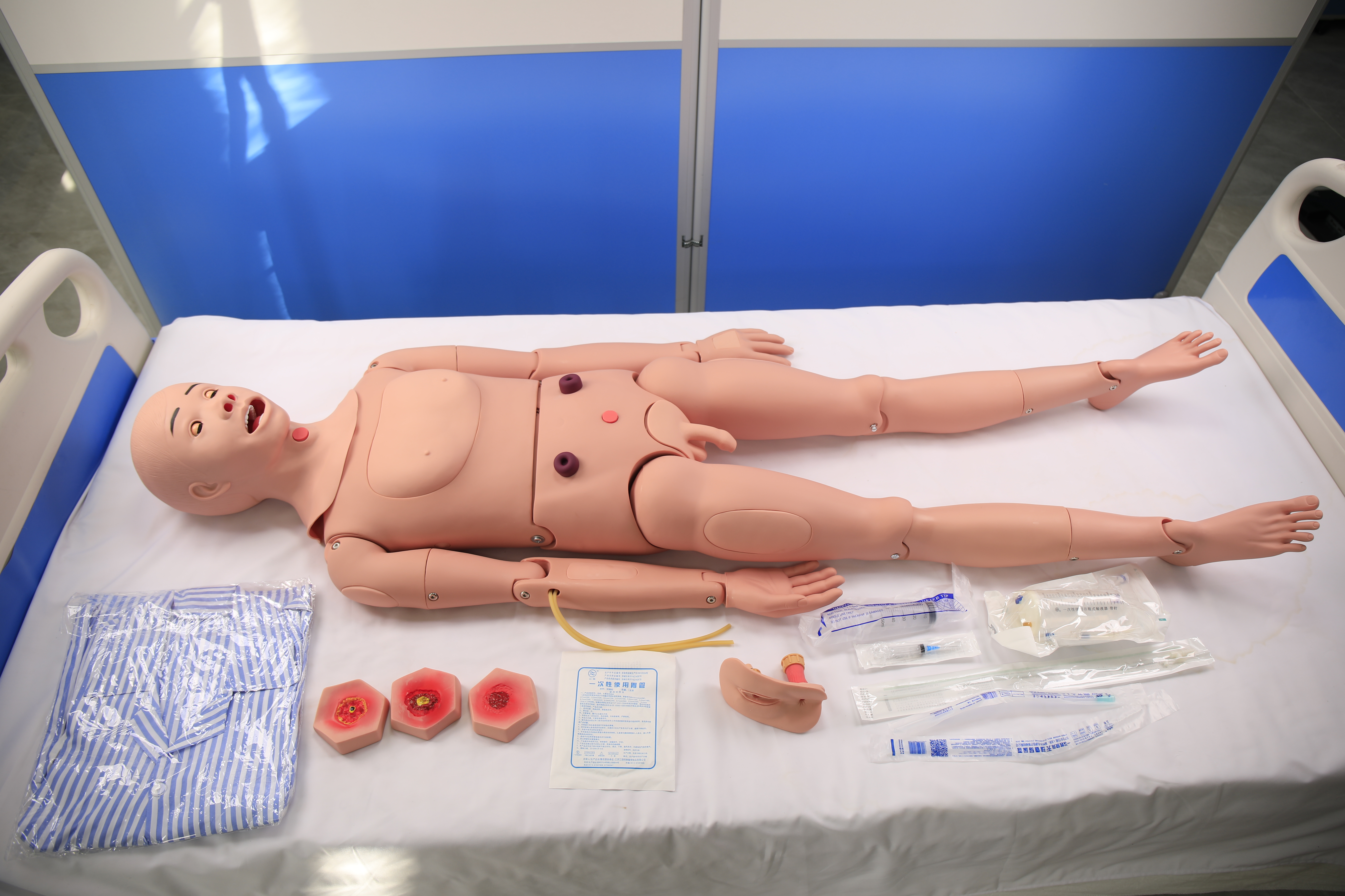  Full-functional Male Nursing Manikin-0