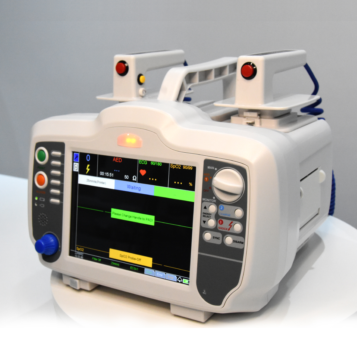 Biphasic Automatic AED Defibrillator Monitor-0