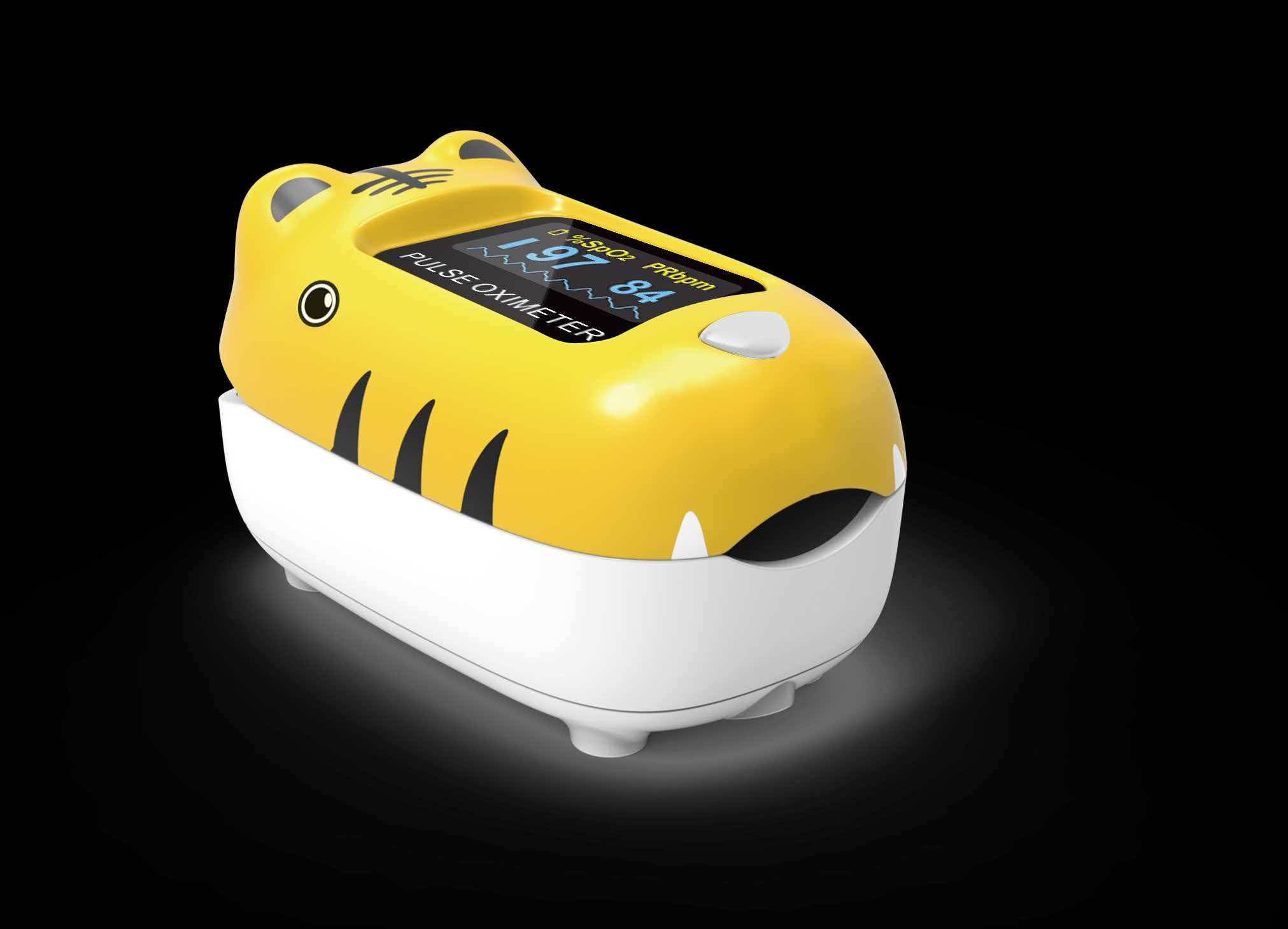 Professional Pediatric Oximeter, Compact & Easy to Operate, Low Power Consumption, Color Screen-1