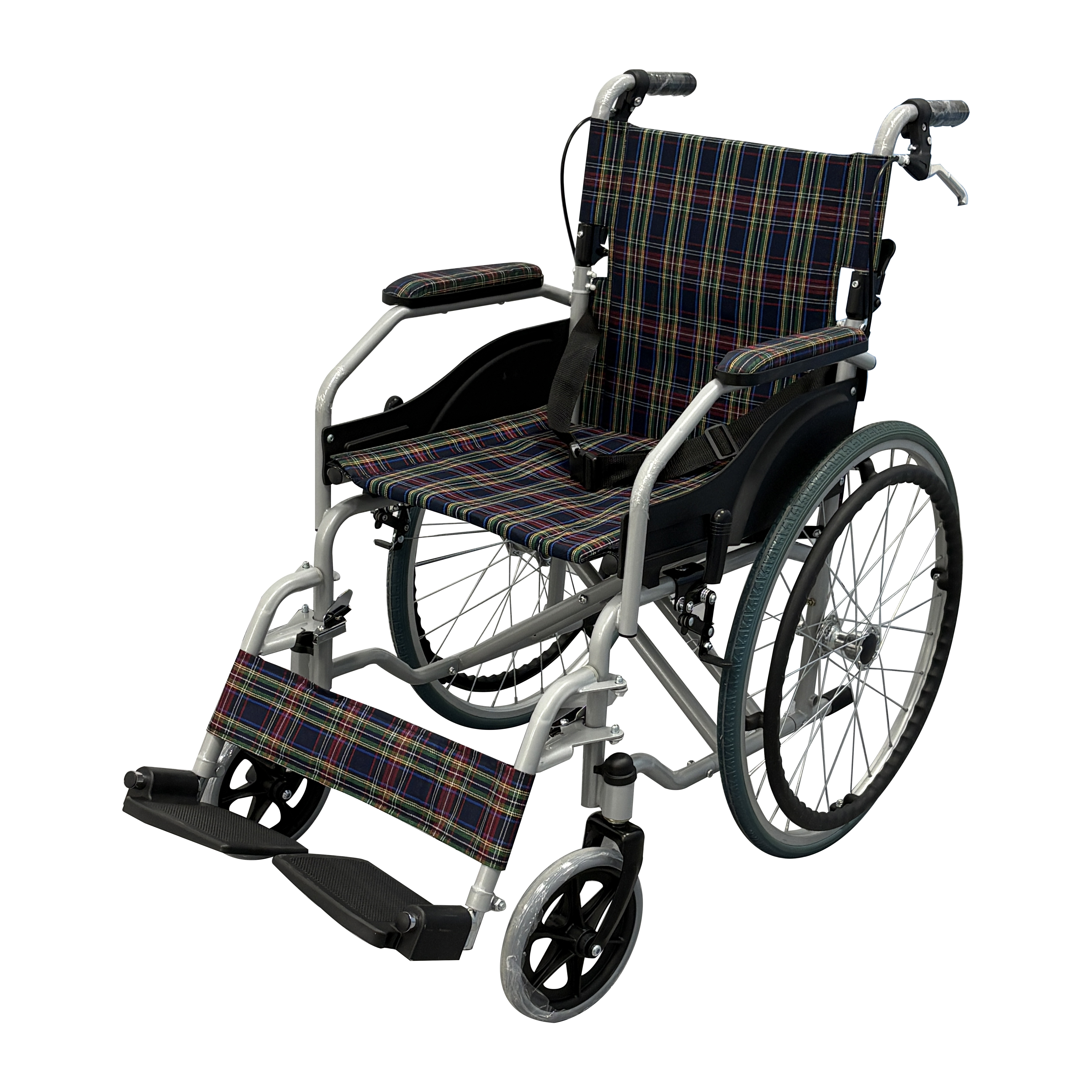 Silla de ruedas plegable-0