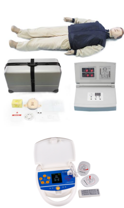 Maniqu&iacute; de RCP BLS B&aacute;sico (Incluyendo Simulador de Desfibrilador AED)-0