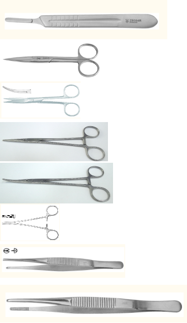 Minor surgery kit