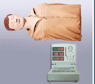 Maniqu&iacute; de reanimaci&oacute;n cardiopulmonar informatizado de media cuerpo-0