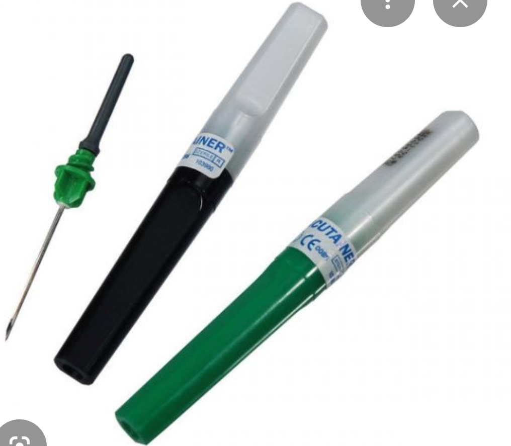 Aguja de extracci&oacute;n de sangre G21 100pcs-0