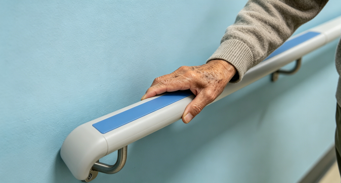 Hospital Corridor Handrail-1