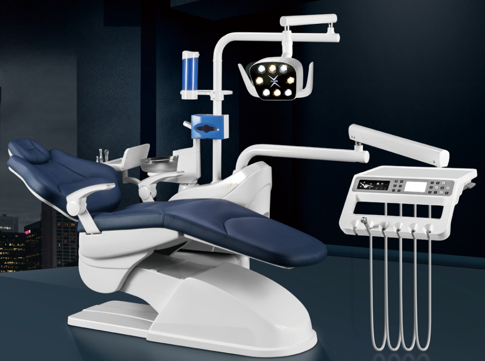 Electric Dental Treatment Unit CCD6221 with LED Sensor Dental Light-0
