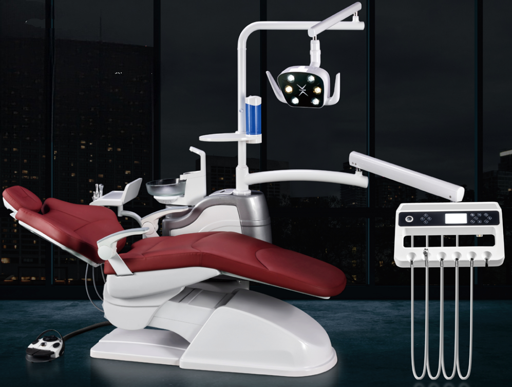 Electric Dental Treatment Unit CCD6220 with LED Sensor Dental Light-0