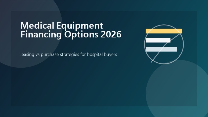 Medical Equipment Financing Options 2026: Leasing vs Purchase for Healthcare Facilities