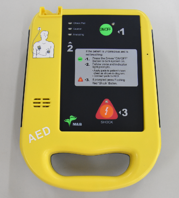 Semi-automatic external defibrillator-1