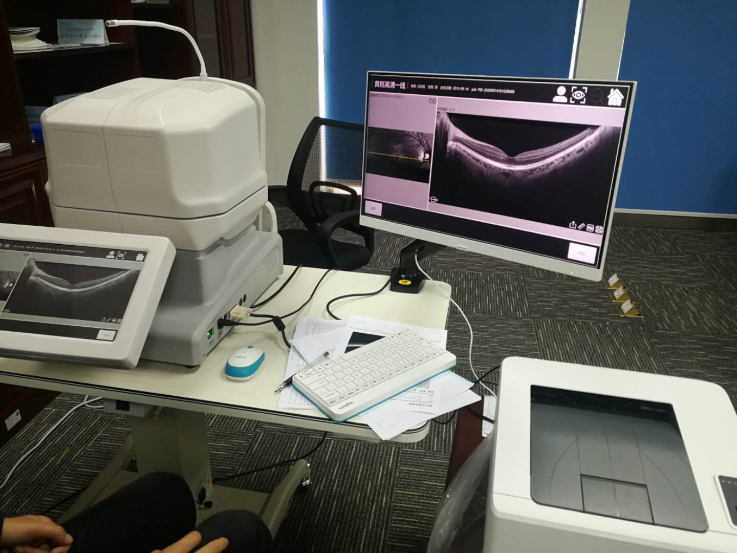 Optical coherence tomography scanner-1