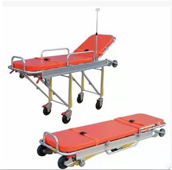Patient stretcher trolley-0