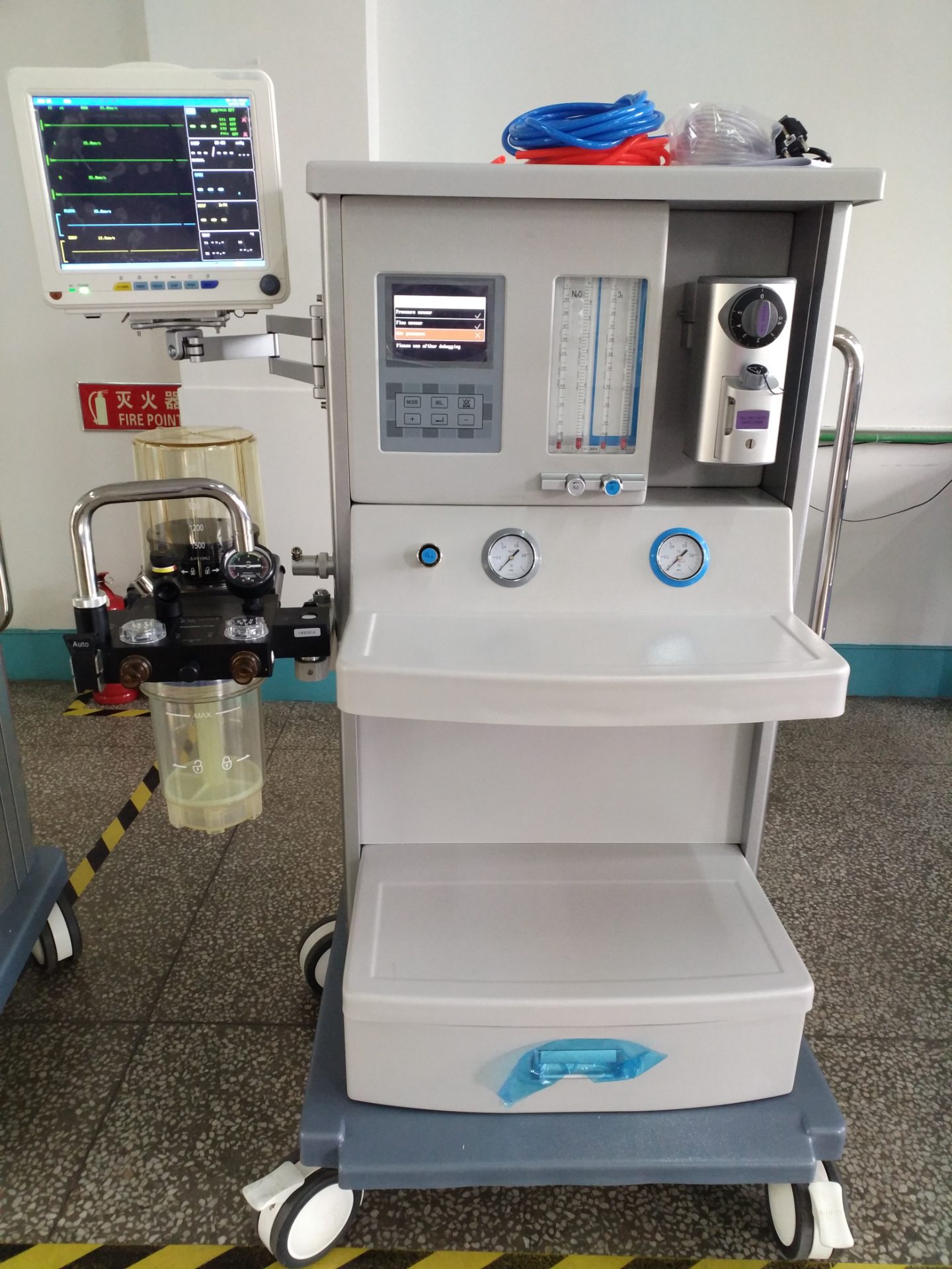 5.7-inch TFT Screen Anesthesia Machine-6
