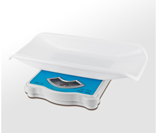 Mechanical-Electronic Baby Scale with Dial Display
