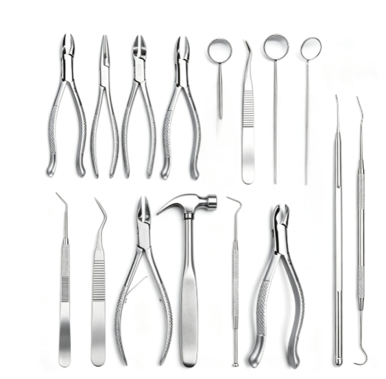 17-Piece Tooth Extraction Instrument Set-0