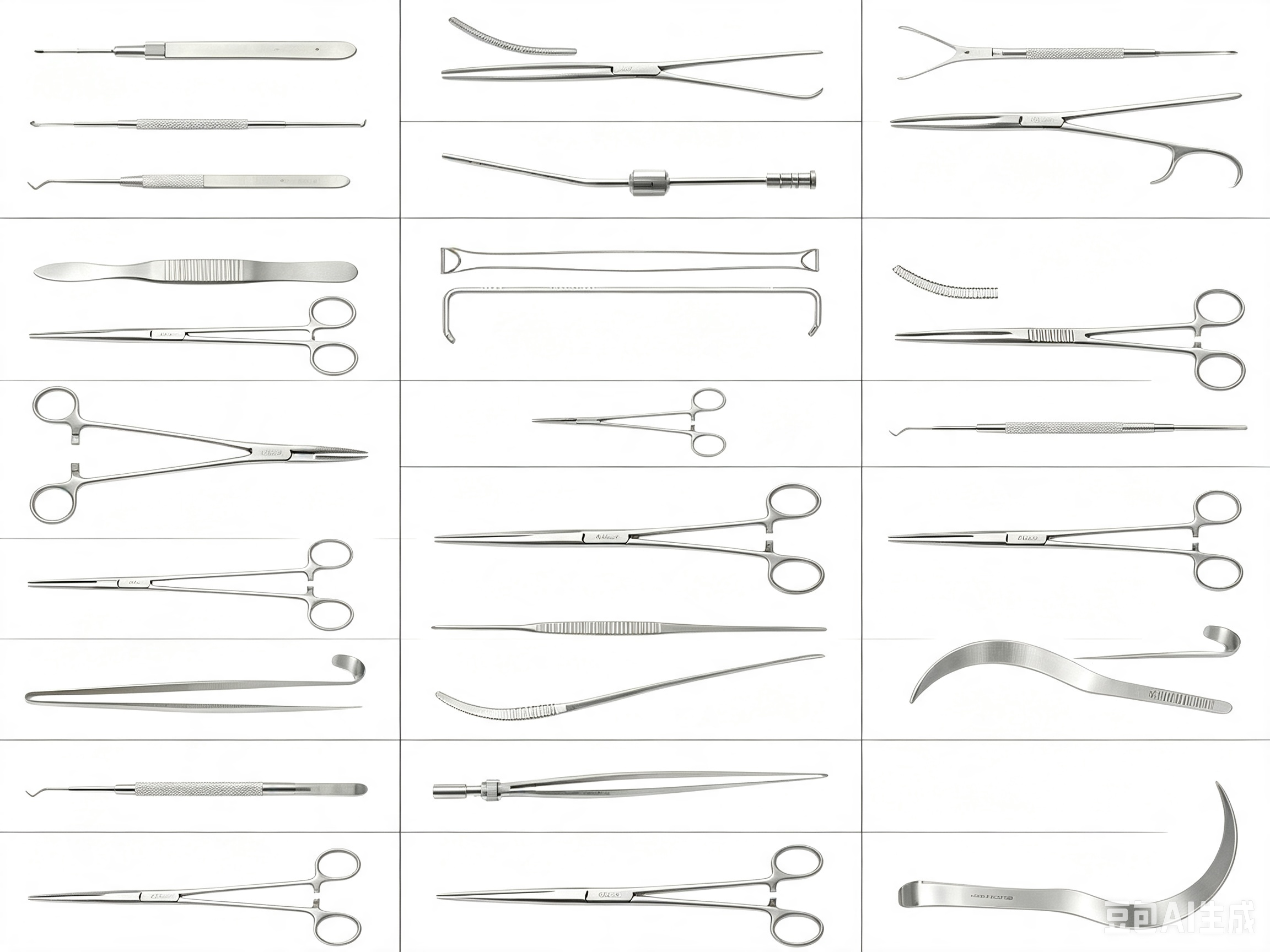 Standard Pediatric Instrument Set (62 Pieces)-0