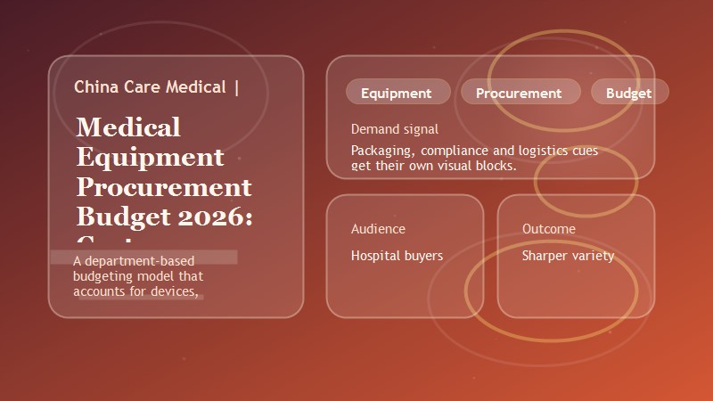 Budget d'approvisionnement en &eacute;quipements m&eacute;dicaux 2026 : guide de planification des co&ucirc;ts pour les administrateurs hospitaliers