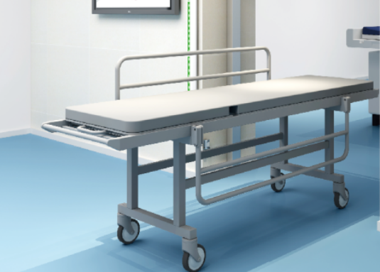 Non-magnetic transport bed-0