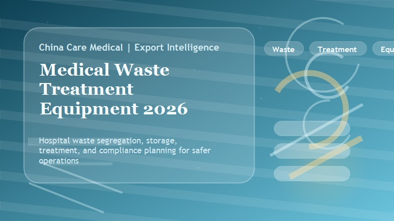 Medical Waste Treatment Equipment for Hospitals 2026: Procurement and Compliance Guide