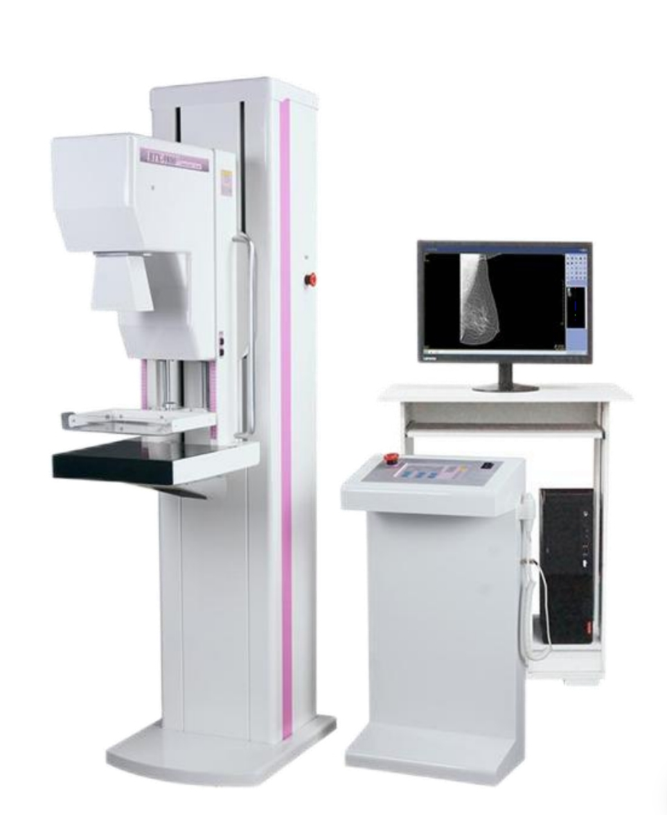 Digital mammography system, 6KW domestic tube, 10*12 breast detector, rack, computer