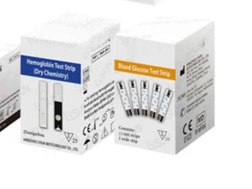 Hemoglobin test strip 50pcs/box-0