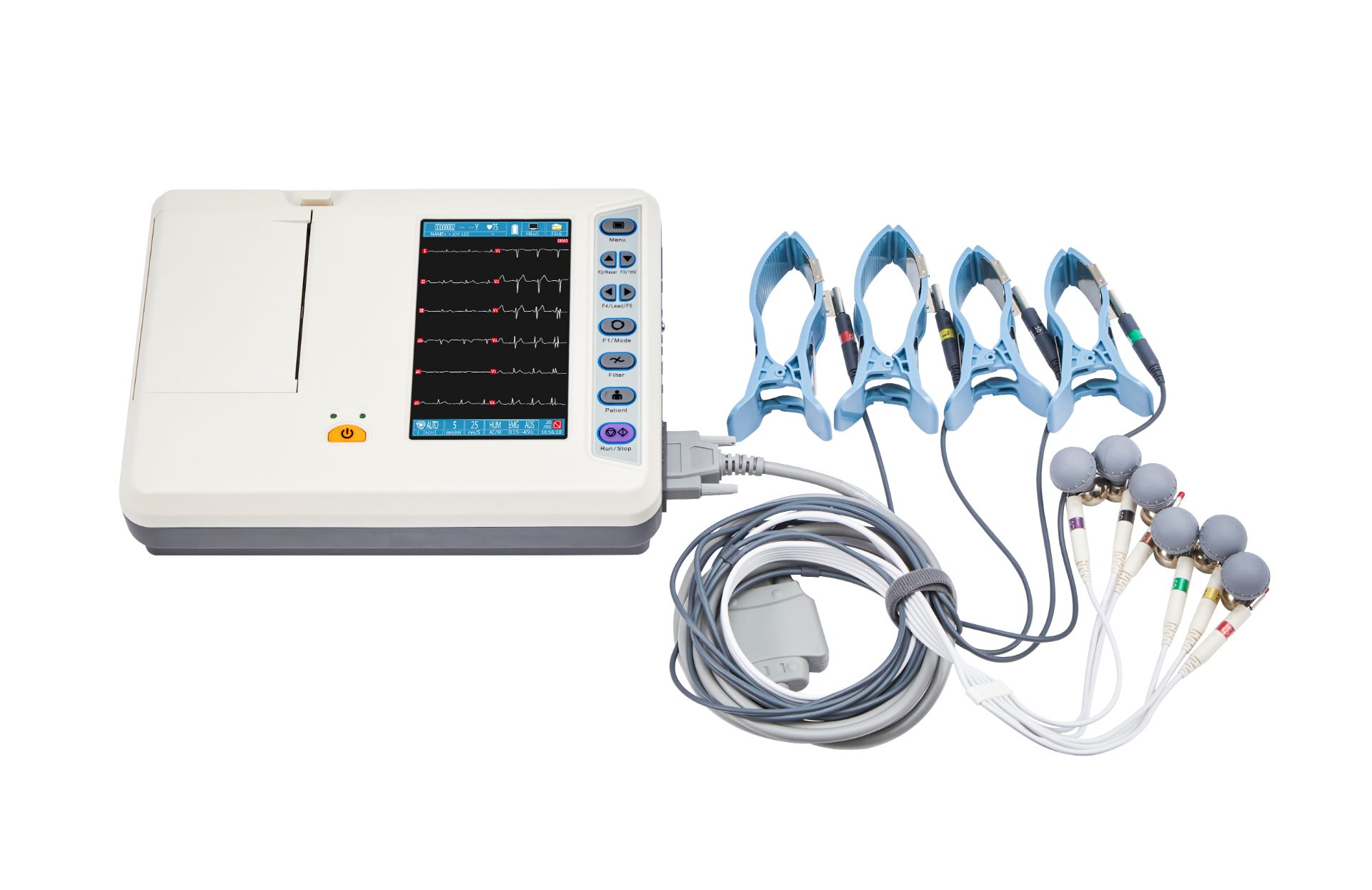 Electrocardi&oacute;grafo de 6 derivaciones-9